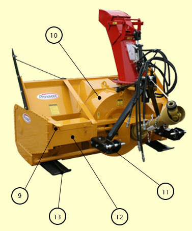 Pronovost PGS Series Semi Industrial Snow Blowers